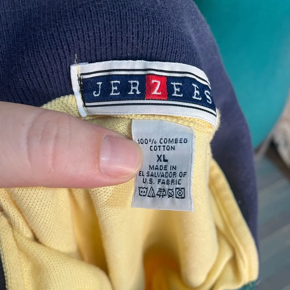 Jerzees: vintage 90s Faith polo - Picture 6 of 6